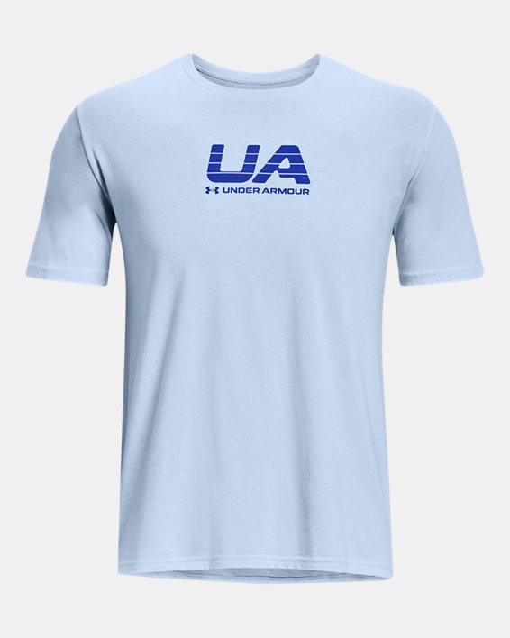 Men's UA Archive Vintage Short Sleeve, Blue, pdpMainDesktop image number 4